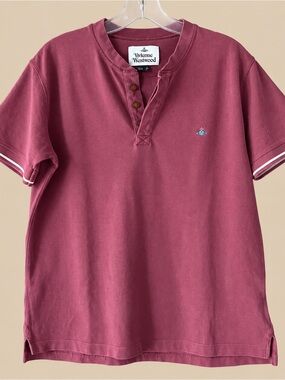 Vivienne Westwood Burgundy Polo Tee M